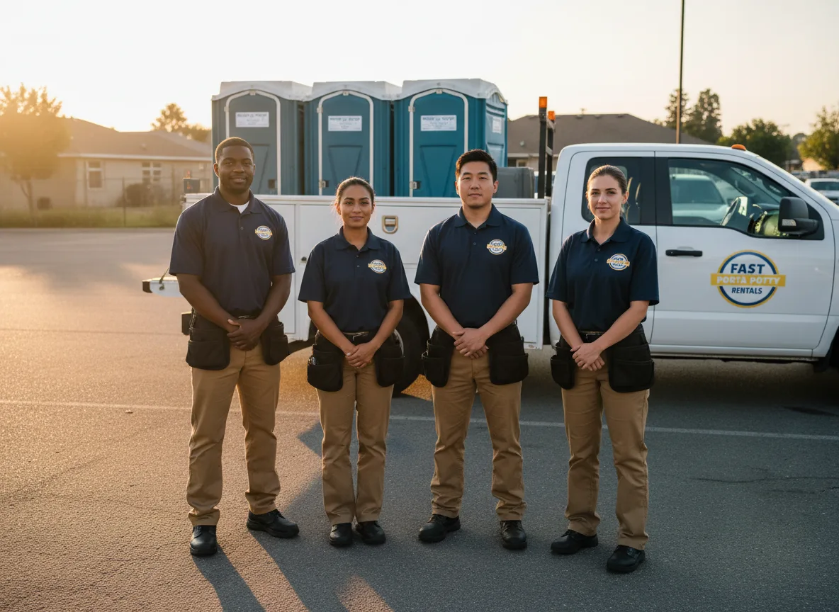 Standard Porta Potty Rentals company in Sunnyvale, TX